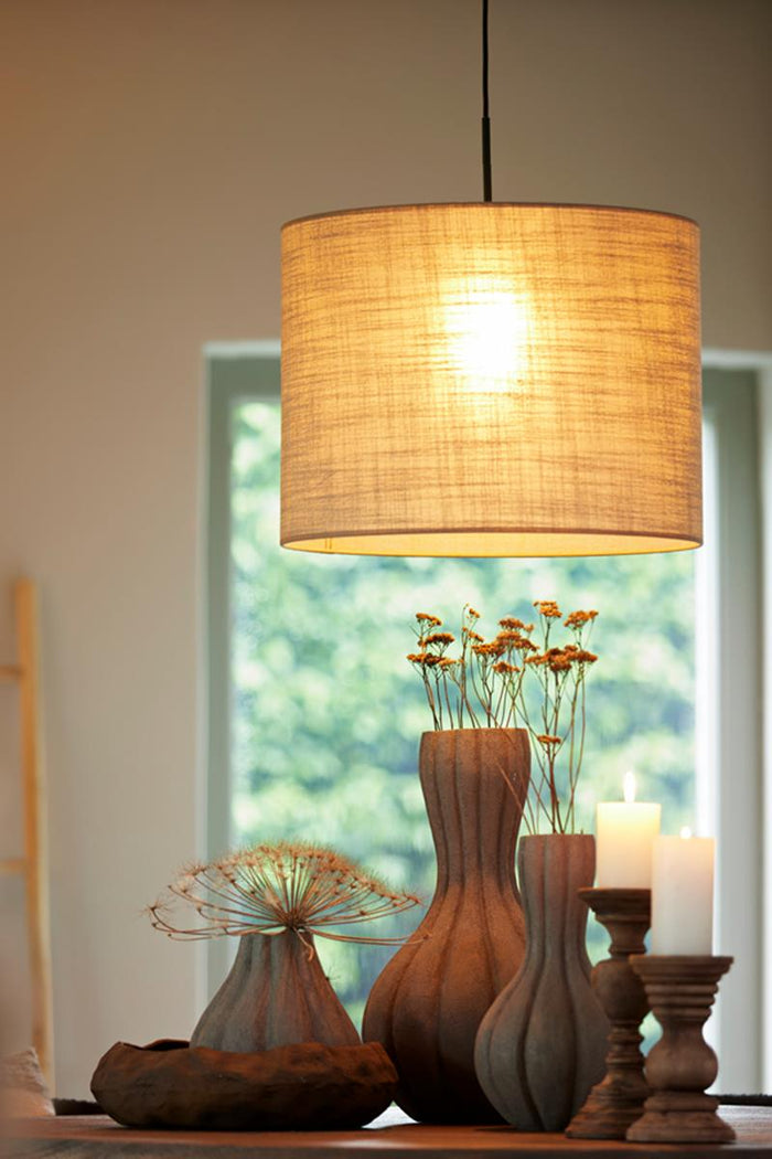 Light & Living - Kandelaar PESCARA - Ø12x20cm - Bruin