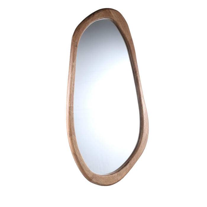 PTMD Neelix Natural rubberwood organic mirror L