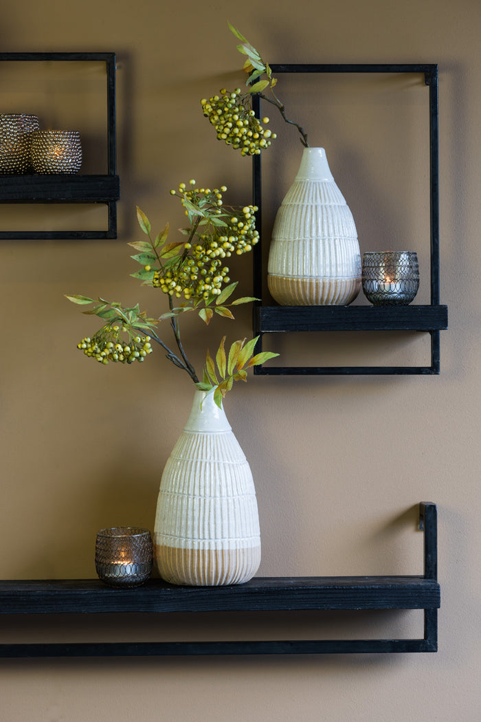 Light & Living - Wandplank MADDISON - 30x15x50cm - Zwart