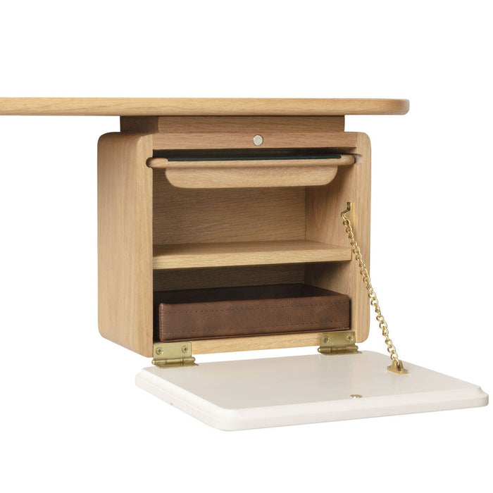 Umage One More Look Wandspiegel met Plank - Saffron Yellow