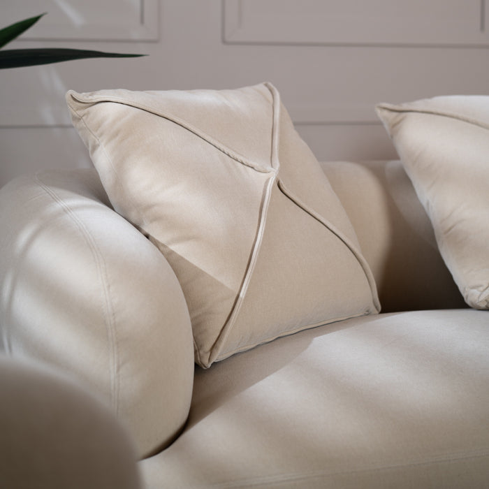 Bronx71 3-zitsbank Palermo velvet beige