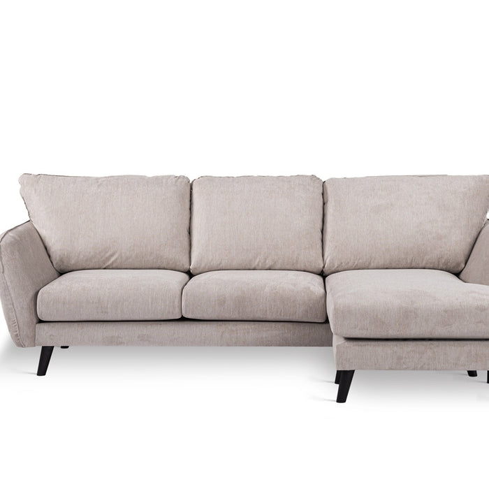 Giga Meubel - Chaise Longue Bank - Beige - 3-Zits Rechts - Orinoco