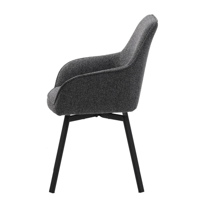 Nordic Home Kaija armstoel - donkergrijs