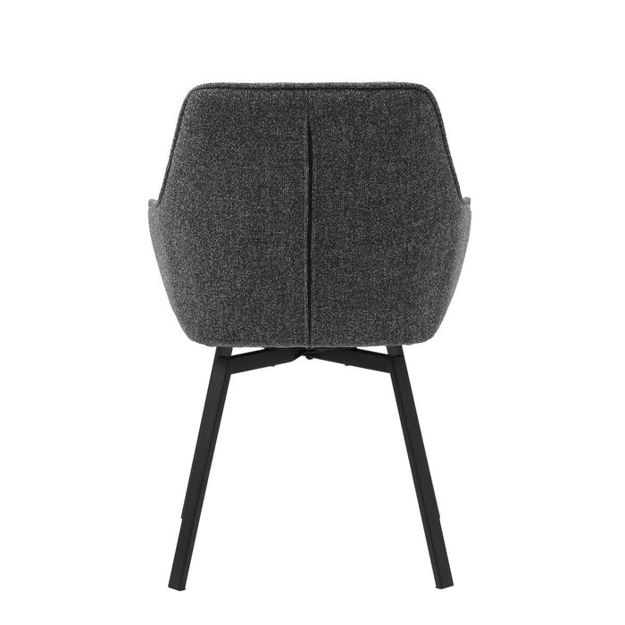 Nordic Home Kaija armstoel - donkergrijs