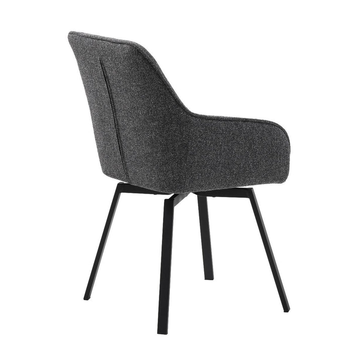 Nordic Home Kaija armstoel - donkergrijs