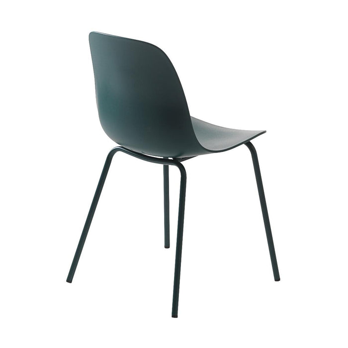 Nordic Home Lara eetkamerstoel - petrolblauw