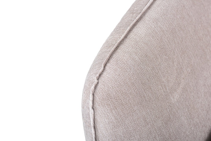 Giga Meubel - Chaise Longue Bank - Beige - 3-Zits Links - Orinoco