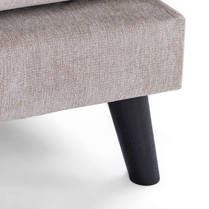 Giga Meubel - Chaise Longue Bank - Beige - 3-Zits Rechts - Orinoco