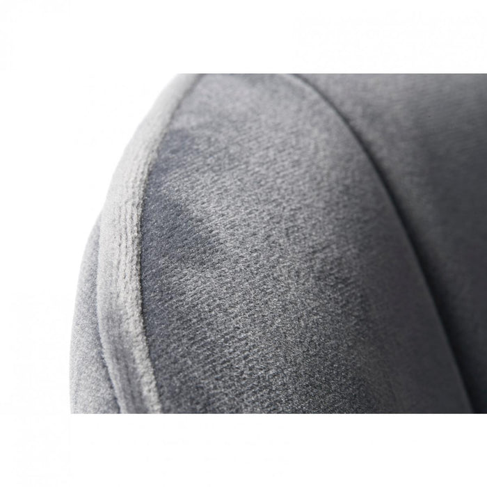 Nordic Home - Isak eetkamerstoel - velvet - grijs