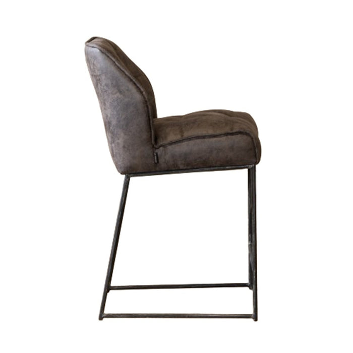 Bronx71 Industriële barkruk Abel antraciet 70 cm