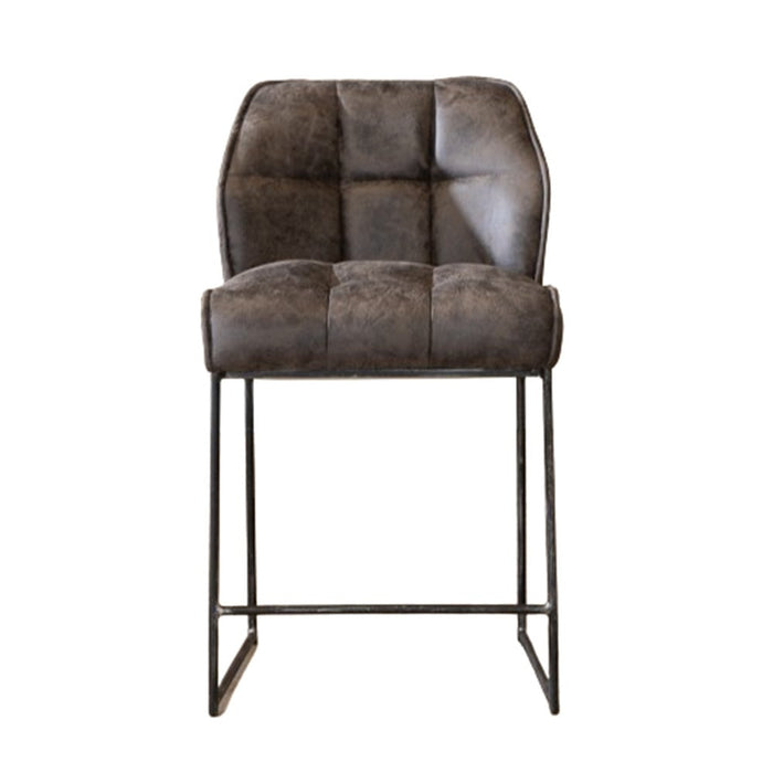 Bronx71 Industriële barkruk Abel antraciet 70 cm