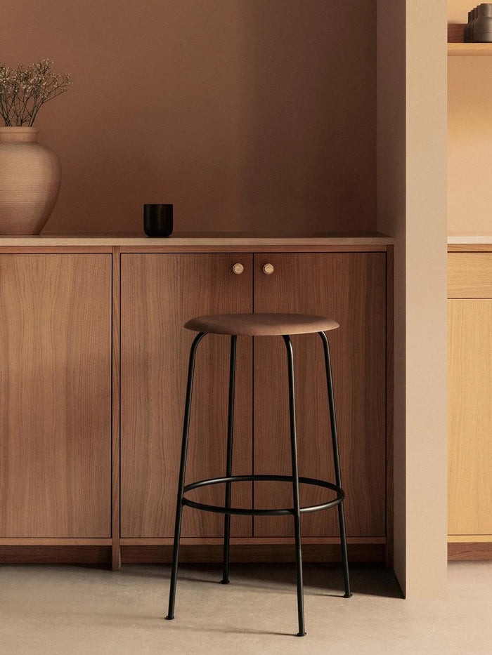 Audo Copenhagen Afteroom barkruk H72 zwart