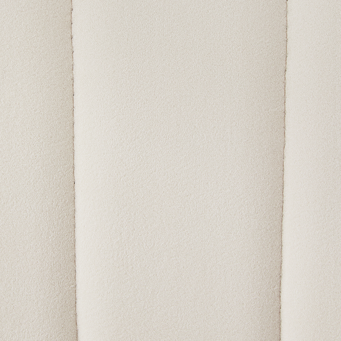 Beliani - DUBROVNIK - Barkruk set van 2 - Lichtbeige - Fluweel