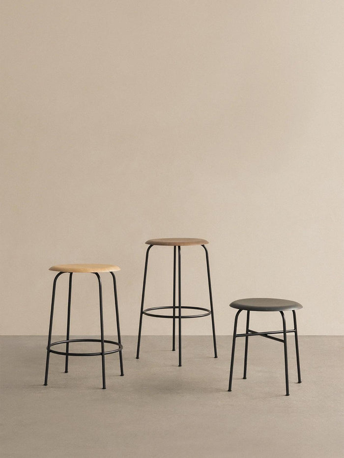 Audo Copenhagen Afteroom barkruk H72 donkerbruin