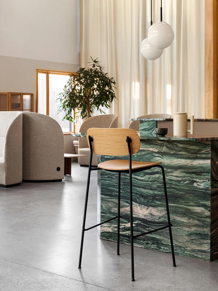 Audo Copenhagen Co Bar barkruk H104,5 naturel eiken