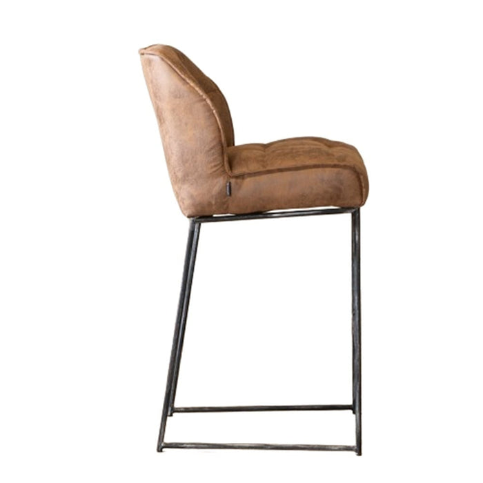 Bronx71 Industriële barkruk Abel cognac 82 cm