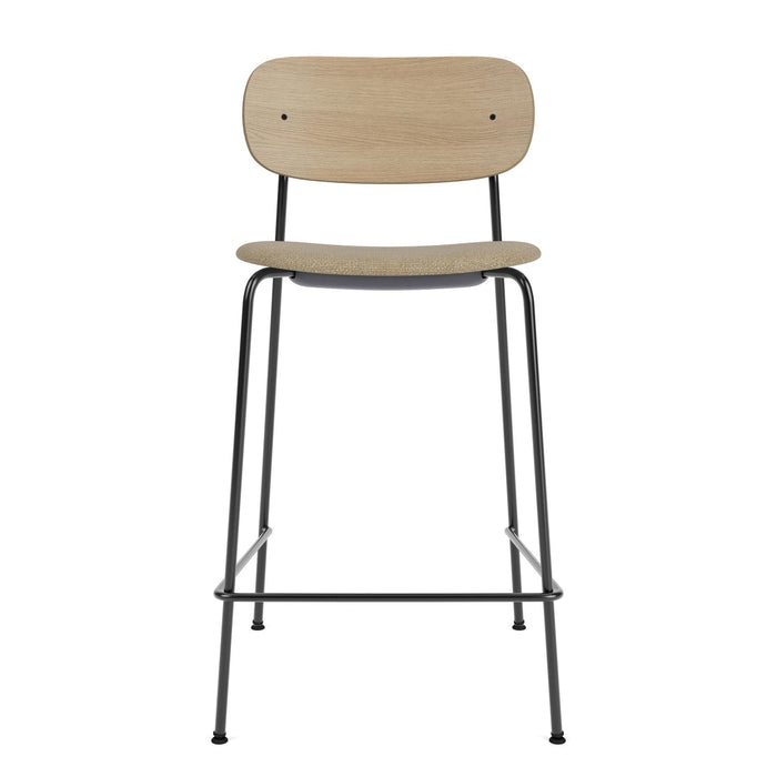 Audo Copenhagen Co Counter barkruk H97 zitting Re-wool 0198 zwart