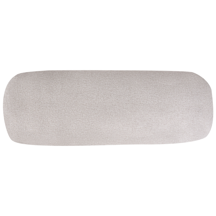 Beliani - SIMOS - Hoekbank - Lichtgrijs - Linkszijdig - Polyester