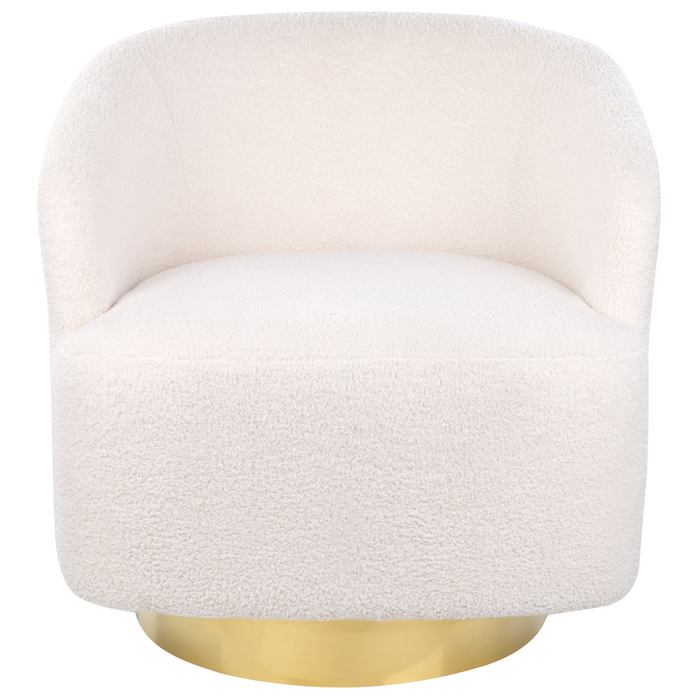Beliani - LAVIK - Fauteuil - Wit - Polyester