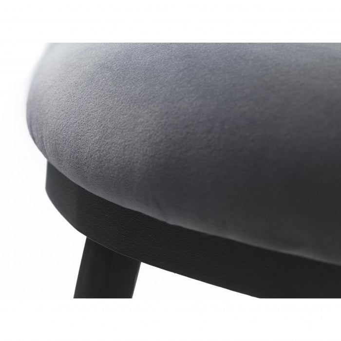 Nordic Home Arvid bankje - 140 cm - leer - grijs