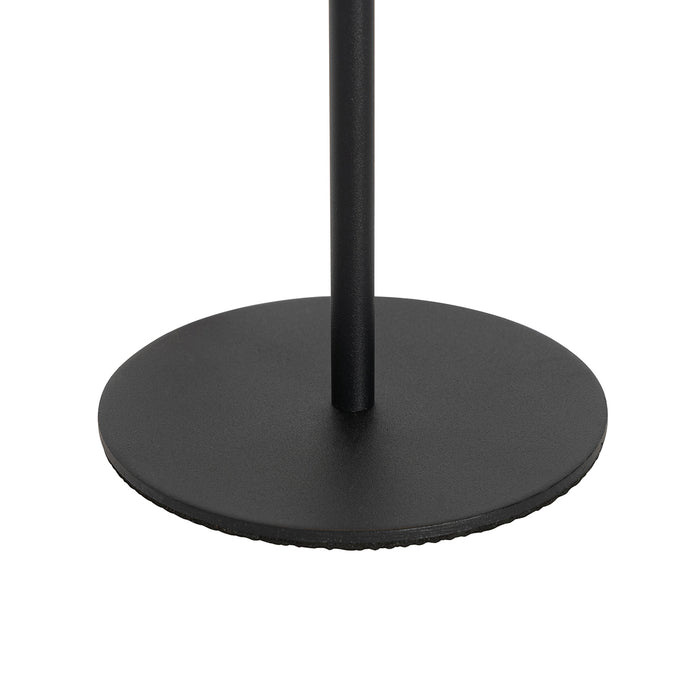 QAZQA Tafellamp zwart incl. LED dimbaar en oplaadbaar IP54 - Murdock