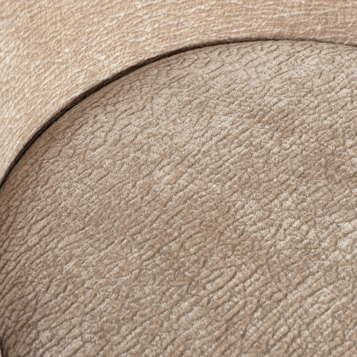 WOOOD Vogue Barkruk H 103 cm - Polyester - Sand