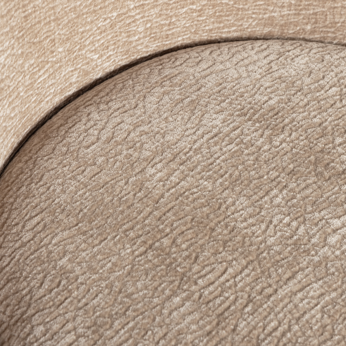 WOOOD Vogue Barkruk H 89 cm - Polyester - Sand