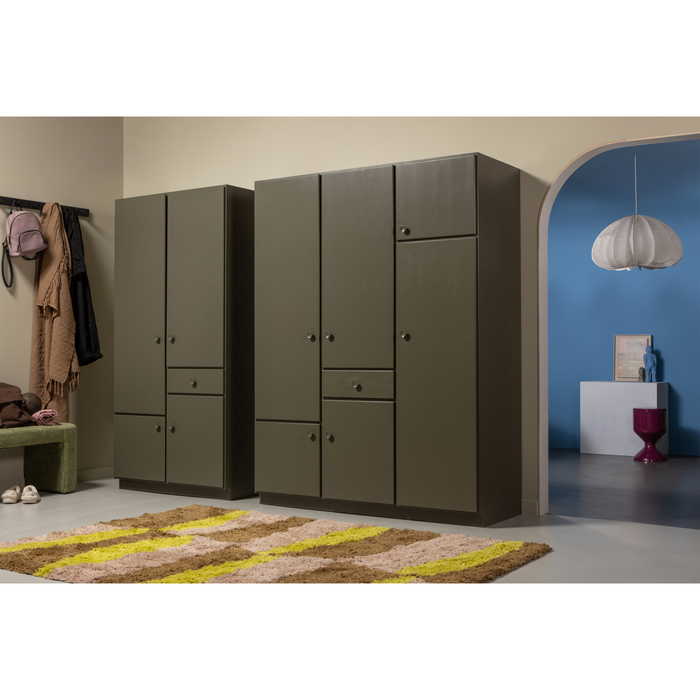 WOOOD Dalia hanglamp - Papier - Wit - 37xØ60 cm