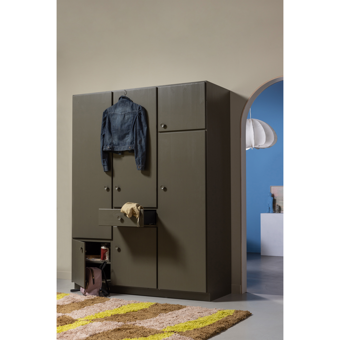 WOOOD Dalia hanglamp - Papier - Wit - 37xØ60 cm