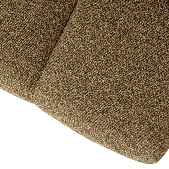 WOOOD Mojo Eetbankje 164 cm Mojo - Bouclé - Geel|Bruin Melange