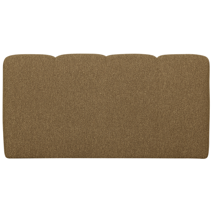 WOOOD Mojo Eetbankje Met Rugleuning 164 cm Mojo - Bouclé - Geel|Bruin