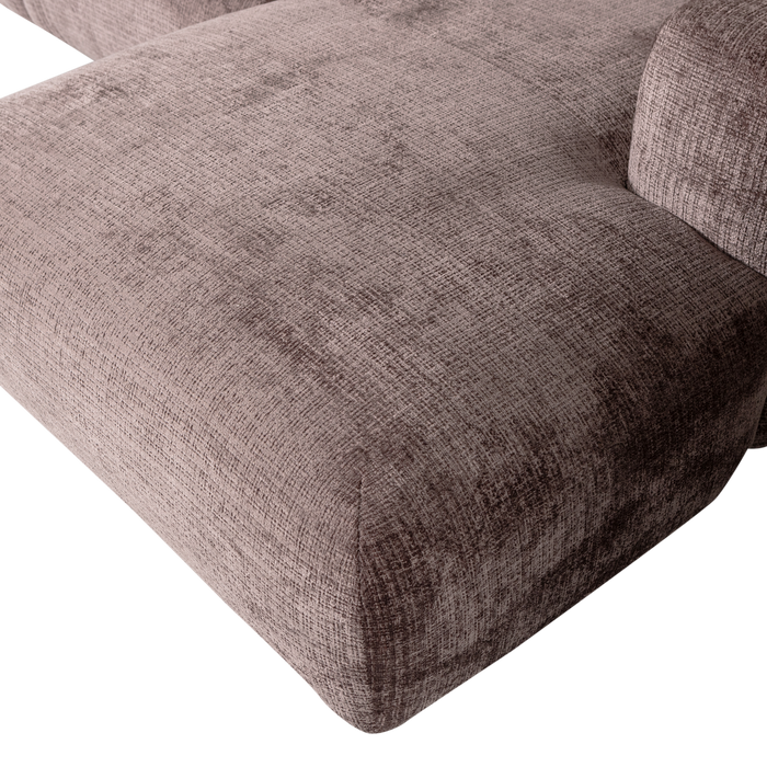 WOOOD Cloud Chaise Longue Rechts - Taupe