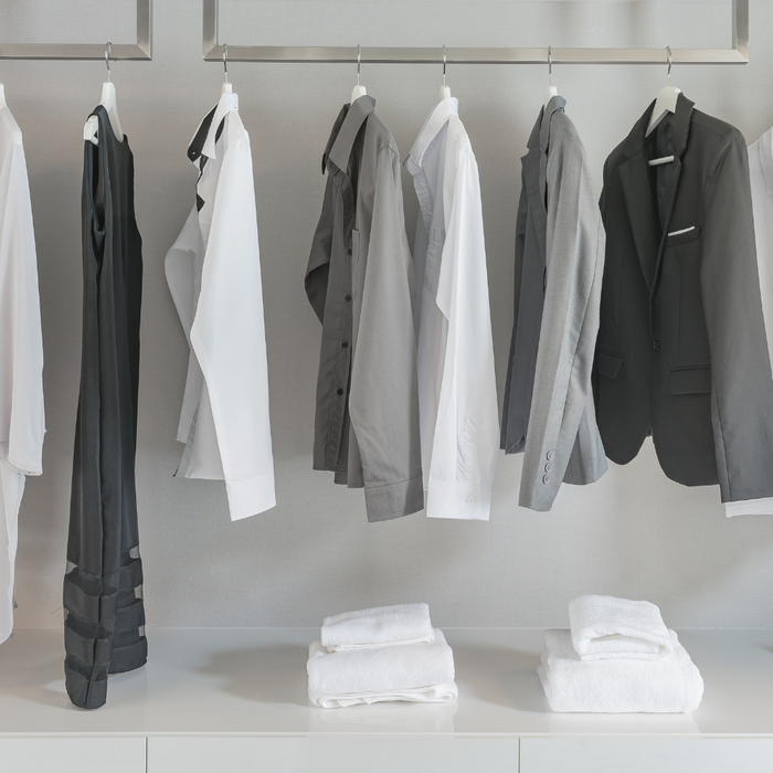 Nordix Kledinghangers Set 50 stuks Wit Hout Kleerhangers