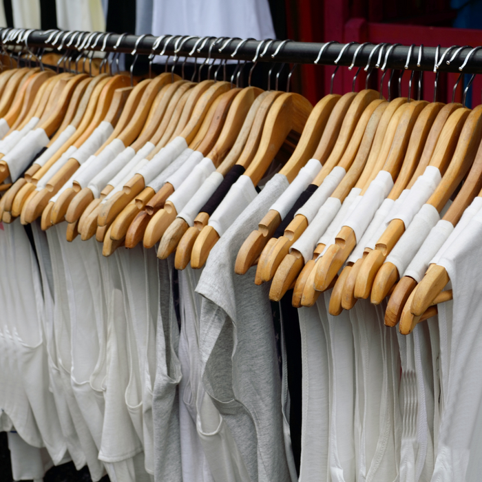 Nordix Kledinghangers Set 96 stuks Hout Kleerhangers