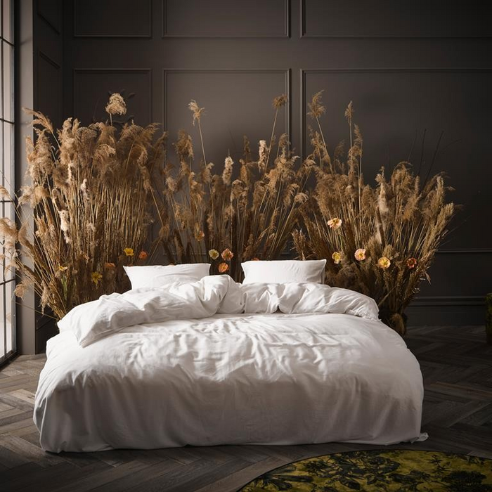 Minte Dekbedovertrek 200x220+2/60x70 White