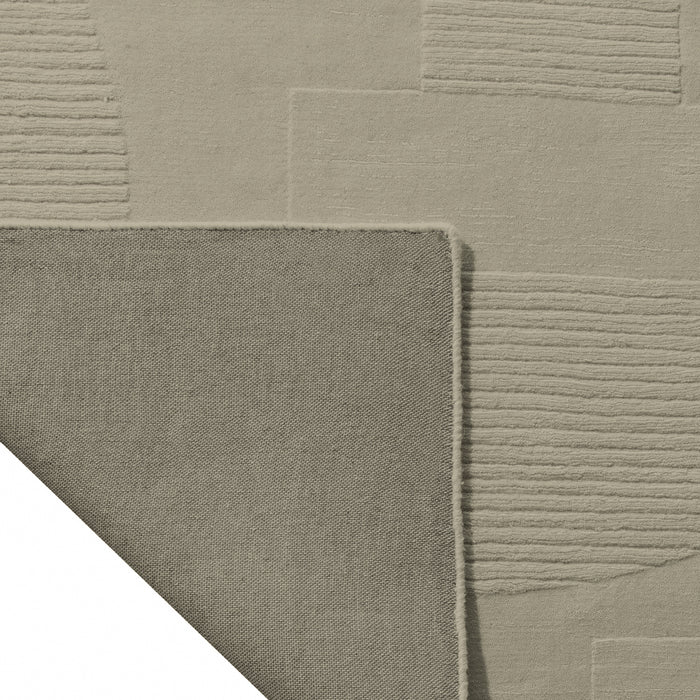 by fonQ Shapes Vloerkleed 200 x 290 cm - Sage Green