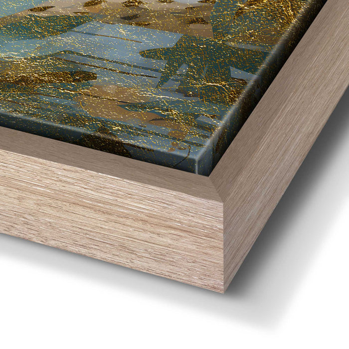 Reinders - Golden Leopard - Baklijst Schilderij 118x70cm Hout