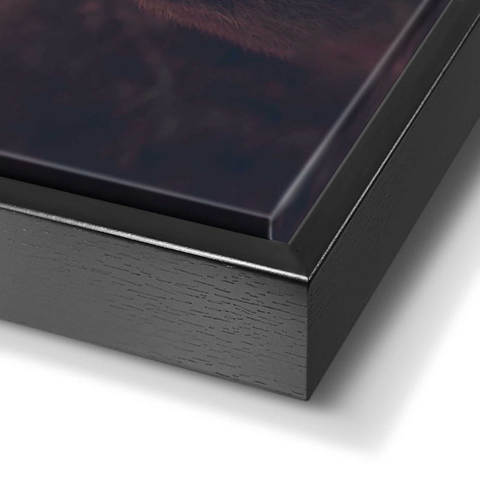 Reinders - Fauna Flora Deer - Baklijst Schilderij 118x70cm Zwart