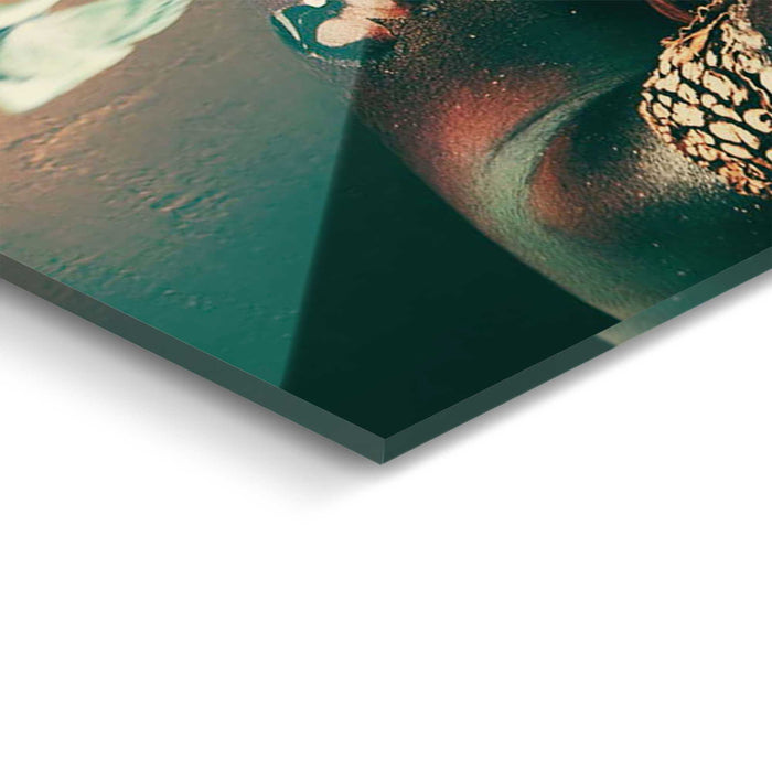 Reinders - Bohemian Butterfly Goddess - Glasschilderij 78x116cm