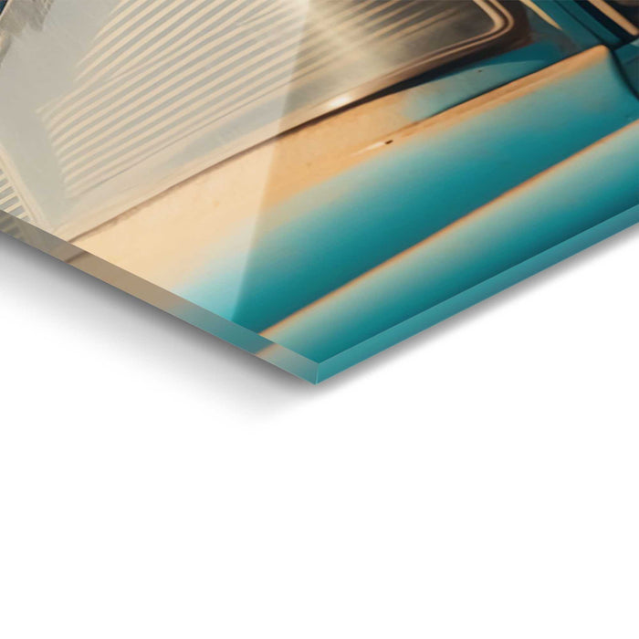 Reinders - Cheetah Rooftop - Glasschilderij 78x116cm