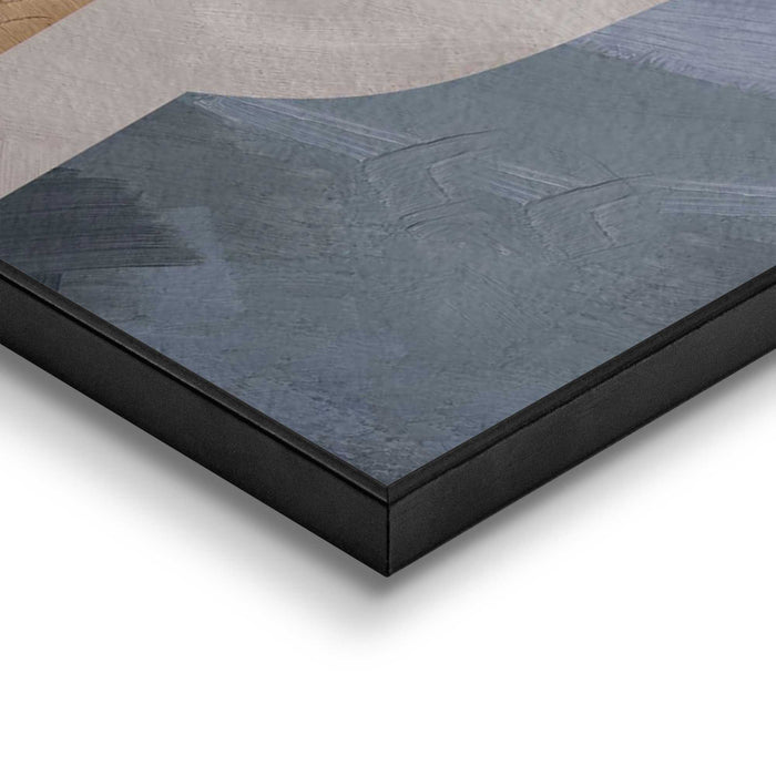 Reinders - Soft Abstract II - Schilderij 70x50cm Zwart