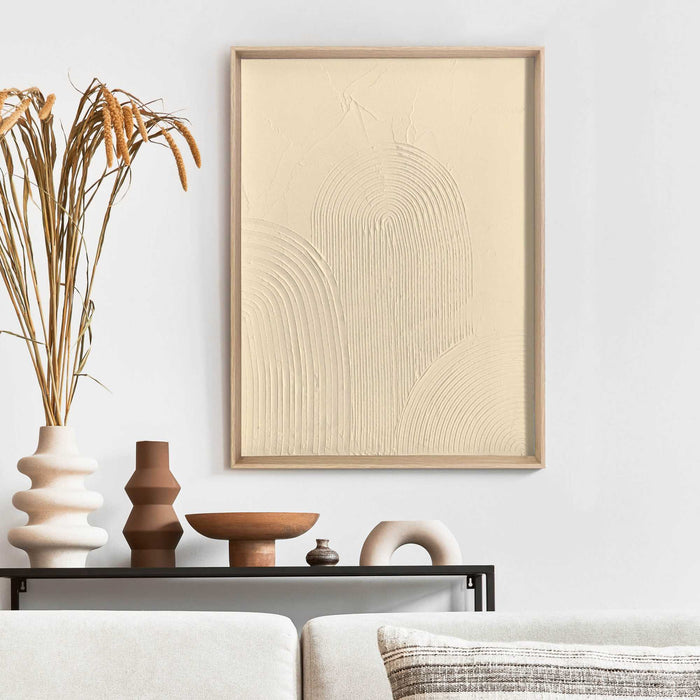 Reinders - Arches Craft Art Schilderij - 40 x 30 cm - Sand Beige