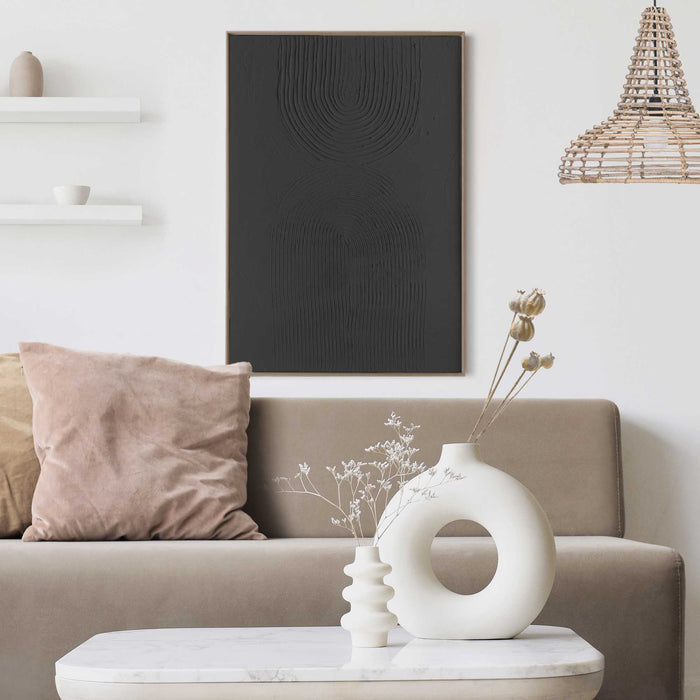 Reinders - Arch Craft Art Schilderij - 70 x 50 cm - Charcoal