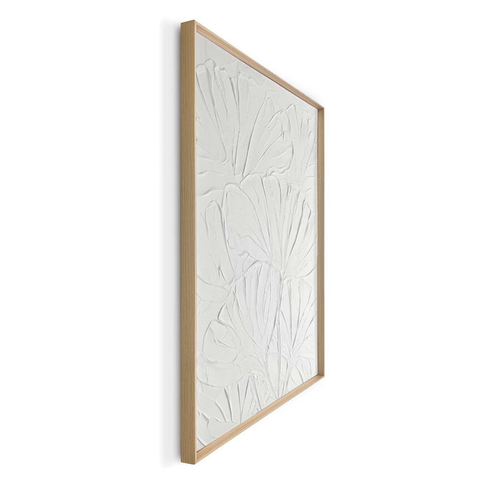 Reinders - Flowers Schilderij - 70 x 50 cm - Wit