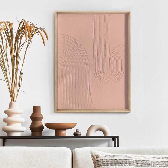 Reinders - Sharp Craft Art Schilderij - 40 x 30 cm - Terra Pink