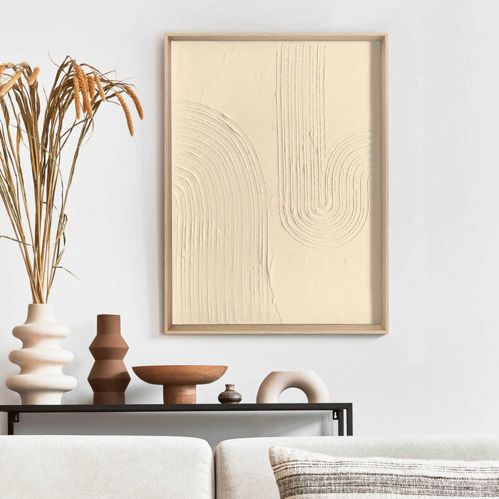 Reinders - Sharp Craft Art Schilderij - 40 x 30 cm - Sand Beige