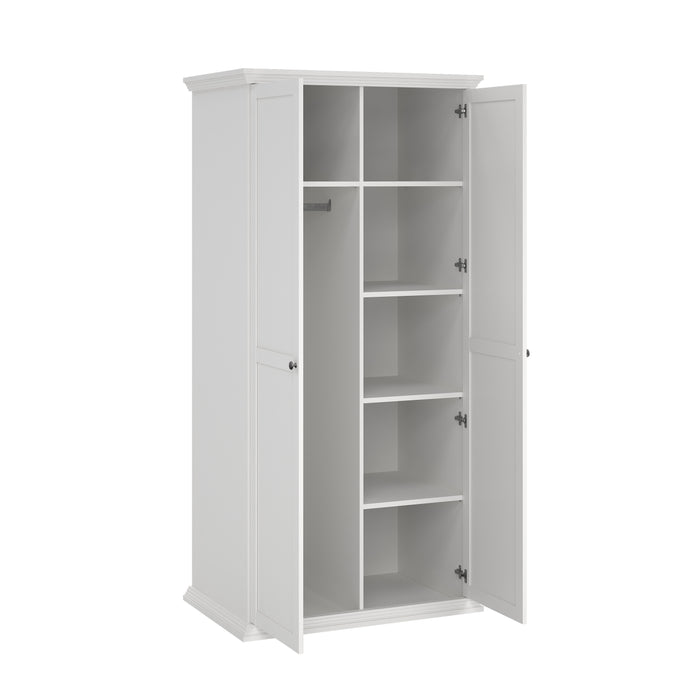 by fonQ basic Cottage Kledingkast - Wit