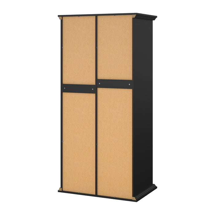 by fonQ basic Cottage Kledingkast - Mat Zwart