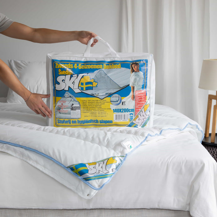 Swedish Sky - Non-Allergisch - 4-Seizoenen Dekbed - 200x220cm