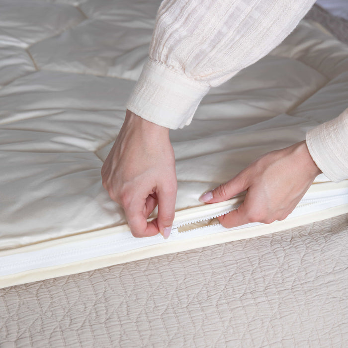 De Schaperie - Luxe wollen 4-Seizoenen Dekbed - 140x220cm